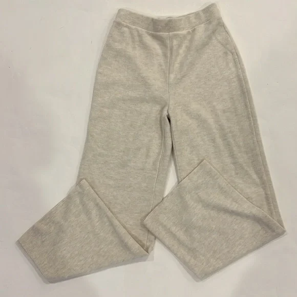 Zara beige BASIC PLUSH SOFT JOGGER PANTS size medium - Picture 2 of 6